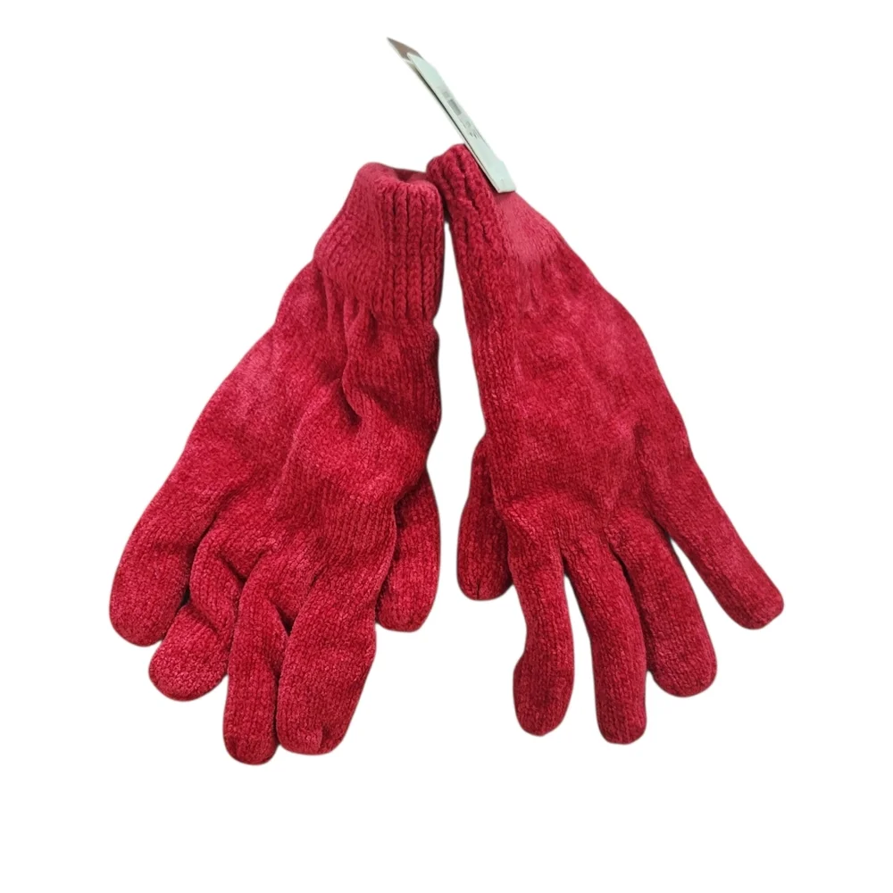 NWT ISO Soft Red Thinsulate Gloves